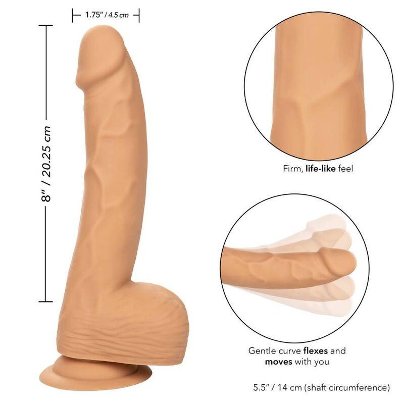 CALEXOTICS - SILICONE STUDS 20.32 CM SKIN - Sensuana.es