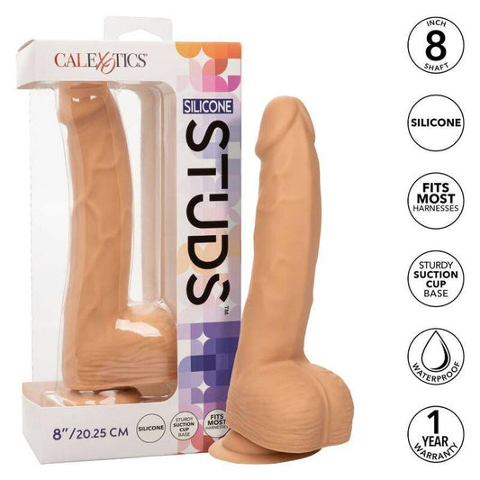 CALEXOTICS - SILICONE STUDS 20.32 CM SKIN - Sensuana.es