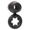 CALEXOTICS - ALPHA DUAL MAGNUM RING NEGRO - Sensuana.es