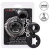 CALEXOTICS - ALPHA DUAL MAGNUM RING NEGRO - Sensuana.es