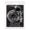 CALEXOTICS - ALPHA DUAL MAGNUM RING NEGRO - Sensuana.es