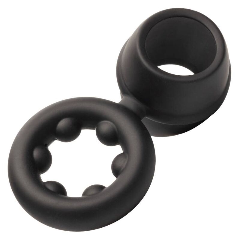 CALEXOTICS - ALPHA DUAL MAGNUM RING NEGRO - Sensuana.es