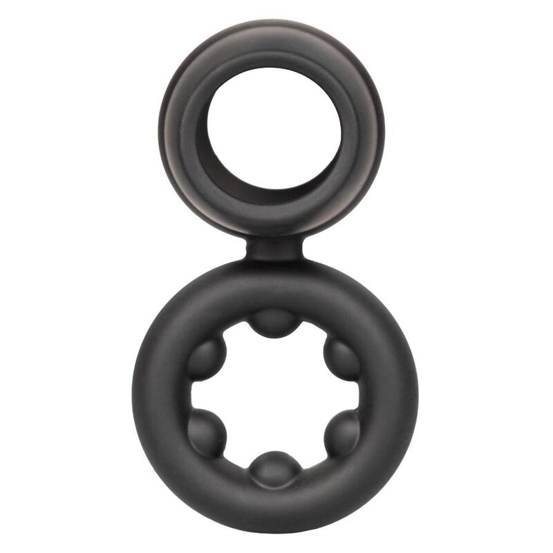 CALEXOTICS - ALPHA DUAL MAGNUM RING NEGRO - Sensuana.es