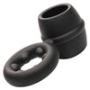 CALEXOTICS - ALPHA DUAL MAGNUM RING NEGRO - Sensuana.es