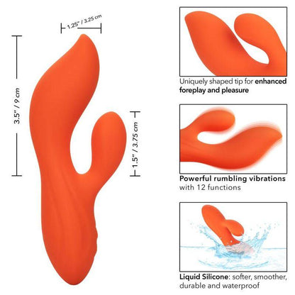 CALEXOTICS - STELLA DUAL TEASER NARANJA - Sensuana.es