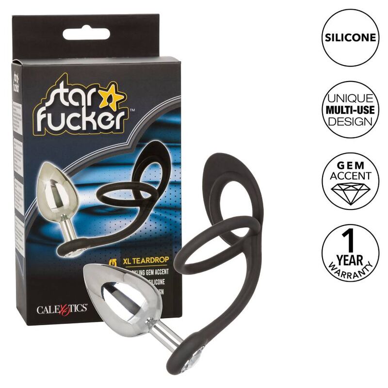 CALEXOTICS - PLUG DE LÁGRIMA STAR FUCKER XL