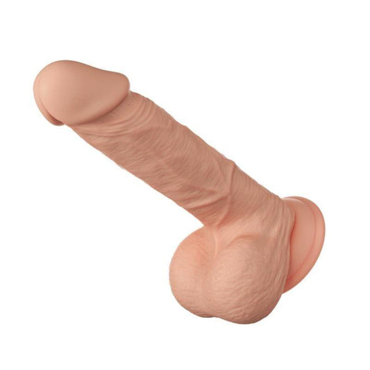 BAILE - BEAUTIFUL ENCOUNTER BAHAMUT DILDO REALISTICO FLEXIBLE 21.8 CM NATURAL - Sensuana.es