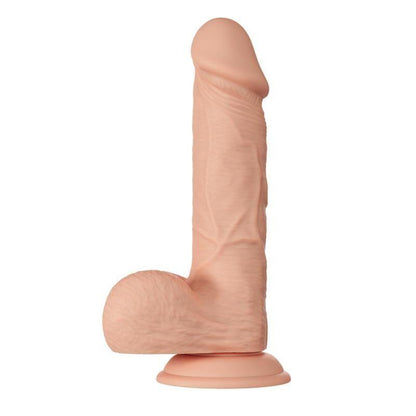 BAILE - BEAUTIFUL ENCOUNTER BAHAMUT DILDO REALISTICO FLEXIBLE 21.8 CM NATURAL - Sensuana.es