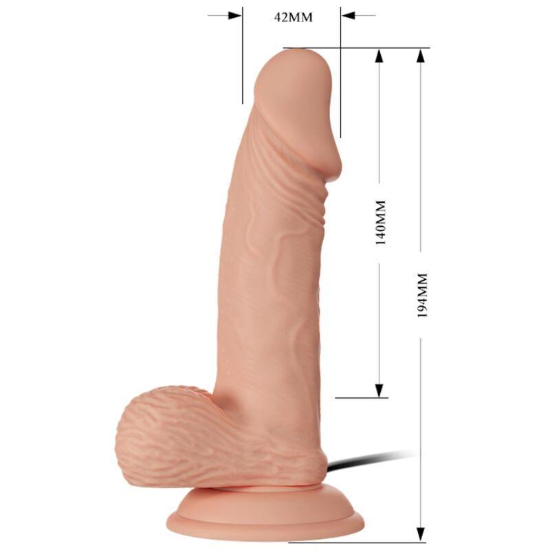 BAILE - BEAUTIFUL ENCOUNTER ZEBULON VIBRACION 19.4 CM NATURAL - Sensuana.es