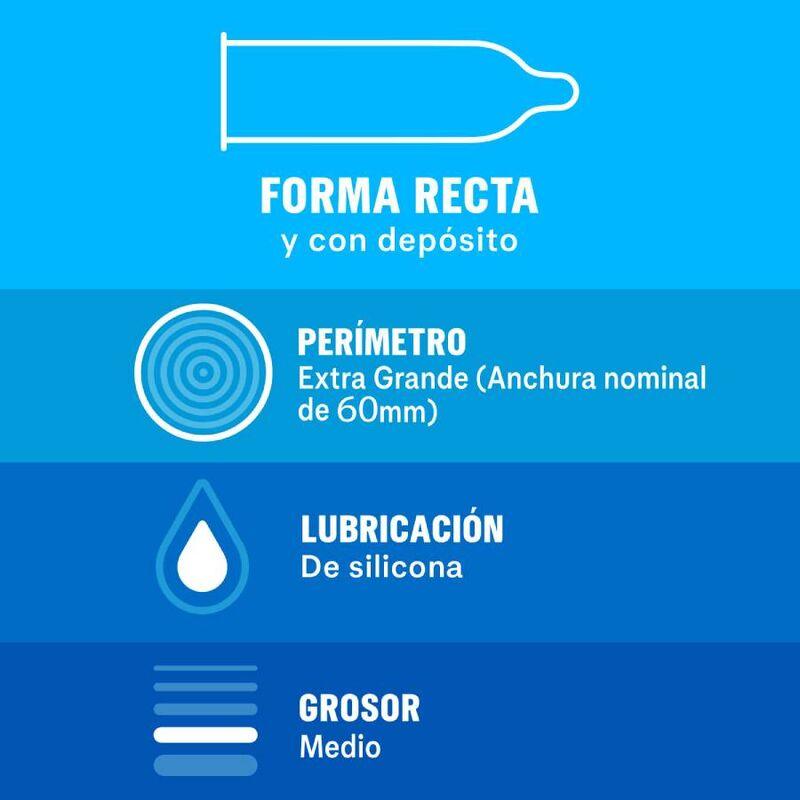 DUREX - NATURAL XL 12 UNIDADES - Sensuana.es