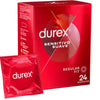 DUREX - SENSITIVO SUAVE 24 UNIDADES - Sensuana.es