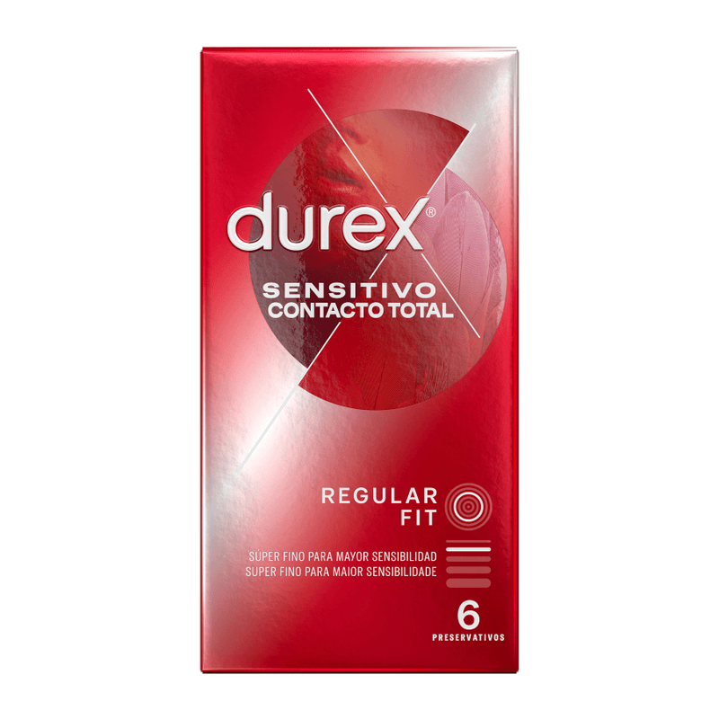 DUREX - SENSITIVO CONTACTO TOTAL 6 UNIDADES - Sensuana.es