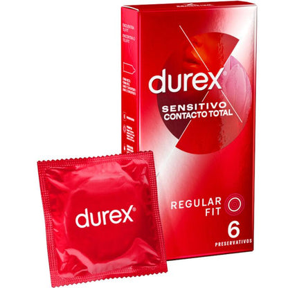 DUREX - SENSITIVO CONTACTO TOTAL 6 UNIDADES - Sensuana.es