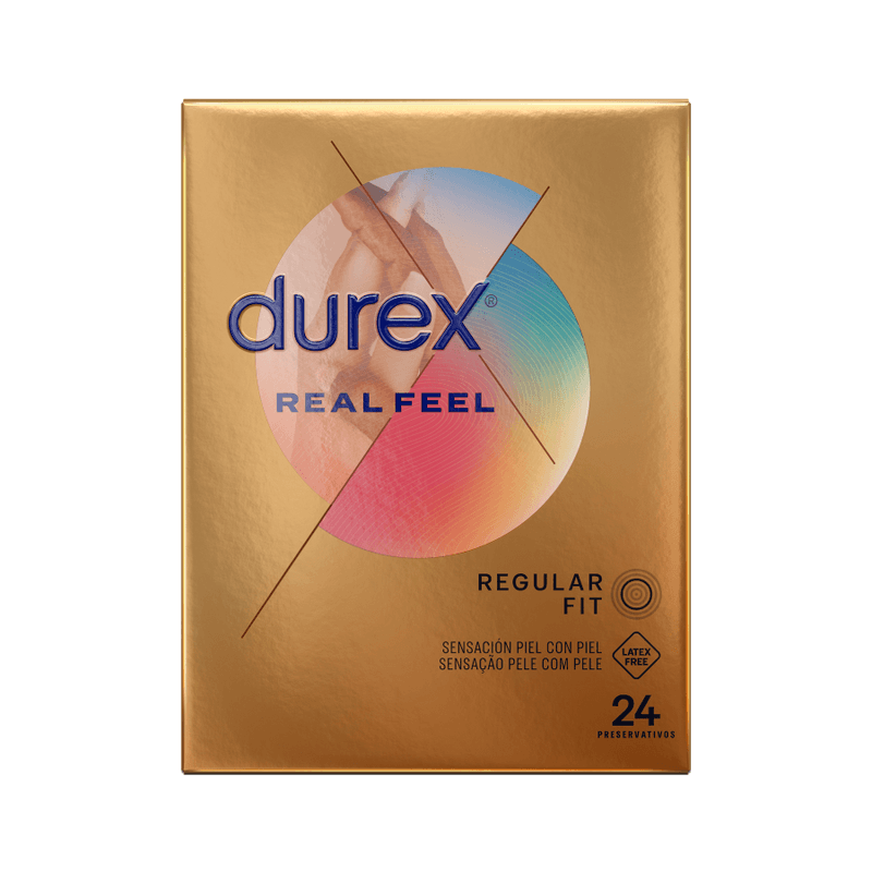 DUREX - REAL FEEL 24 UNIDADES - Sensuana.es