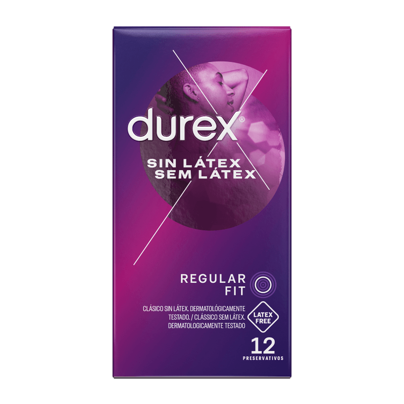 DUREX - PRESERVATIVOS SIN LATEX 12 UNIDADES - Sensuana.es