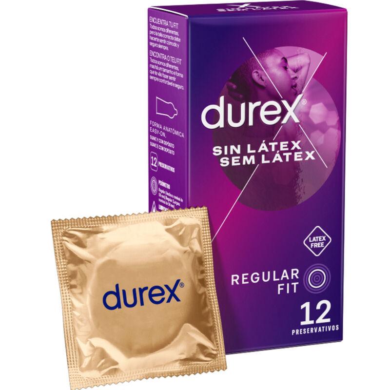 DUREX - PRESERVATIVOS SIN LATEX 12 UNIDADES - Sensuana.es