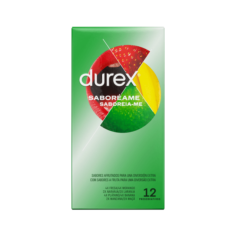 DUREX - SABOREAME 12 UNIDADES - Sensuana.es