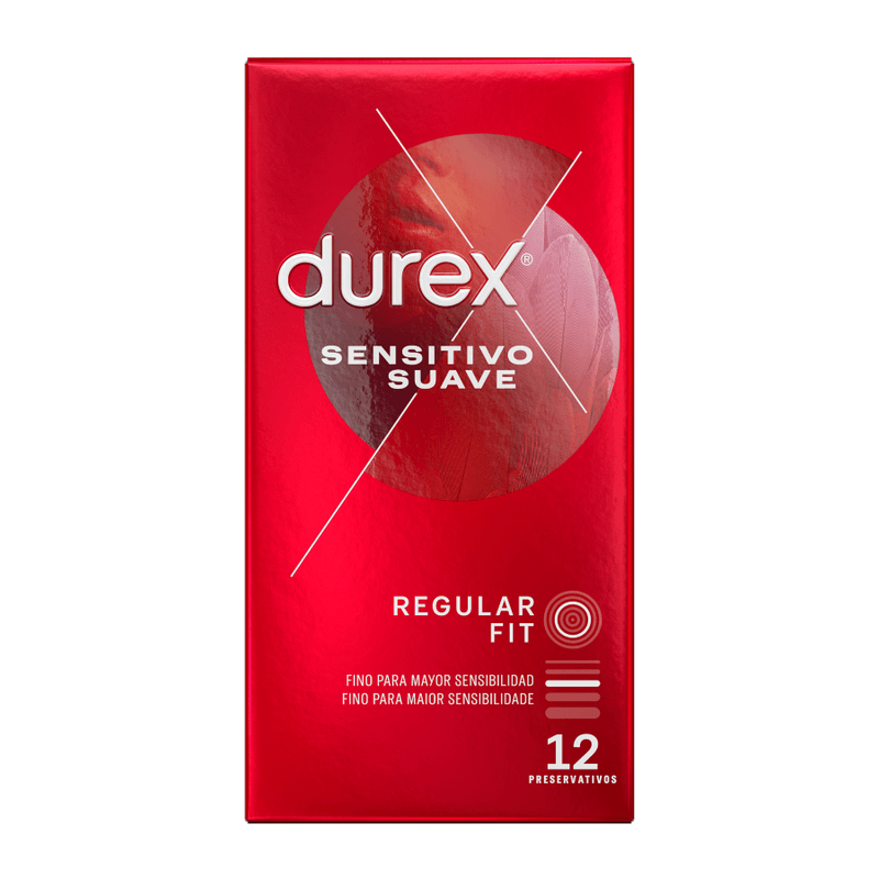 DUREX - SENSITIVO SUAVE 12 UNIDADES - Sensuana.es