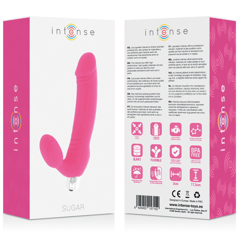 INTENSE - SUGAR SEVEN SPEEDS SILICONE FUSHSIA - Sensuana.es