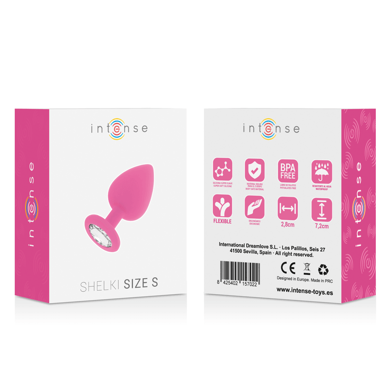 INTENSE - SHELKI S PLUG ANAL FUCHSIA - Sensuana.es