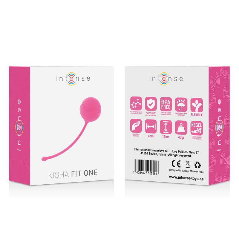 INTENSE - KISHA FIT ONE SILICONE KEGEL FUCHSIA - Sensuana.es