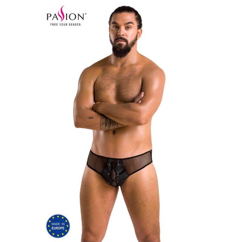 PASSION - 035 SLIP RICHARD NEGRO S/M - Sensuana.es