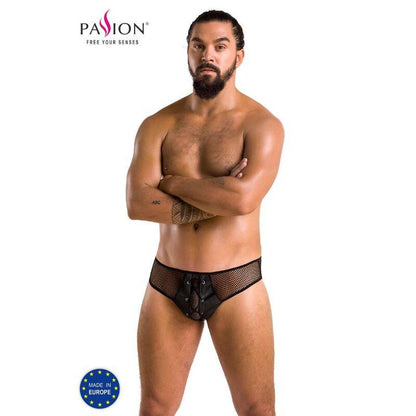 PASSION - 035 SLIP RICHARD NEGRO S/M - Sensuana.es