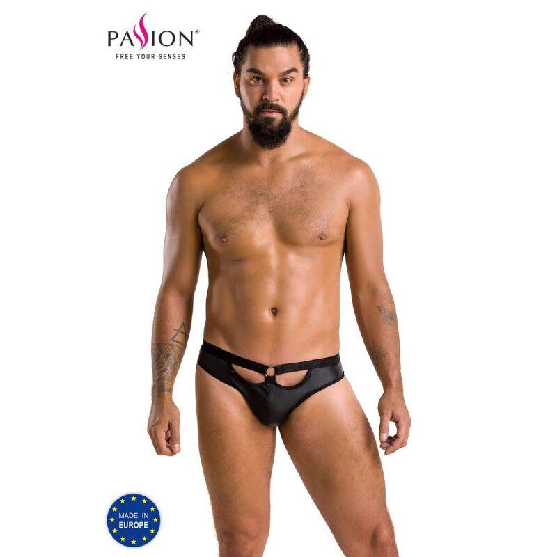 PASSION - 041 SLIP OPEN JOE NEGRO S/M - Sensuana.es