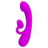 BONITO AMOR - VIBRADOR SINCERO E OTADOR DE CLITÓRIS SILICONE ROXO