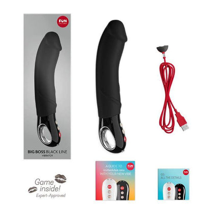 FUN FACTORY - BIG BOSS VIBRADOR NEGRO LINE - Sensuana.es