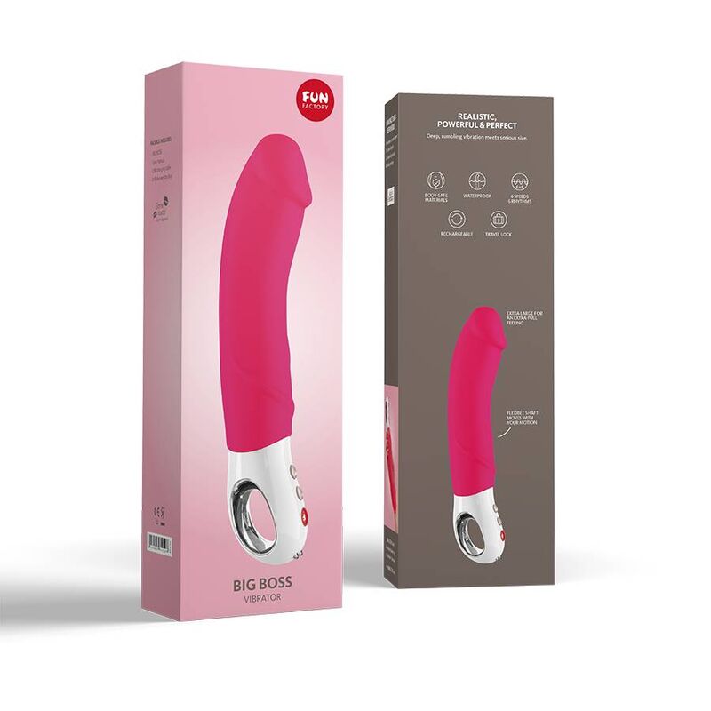 FUN FACTORY - BIG BOSS G5 VIBRADOR ROSA