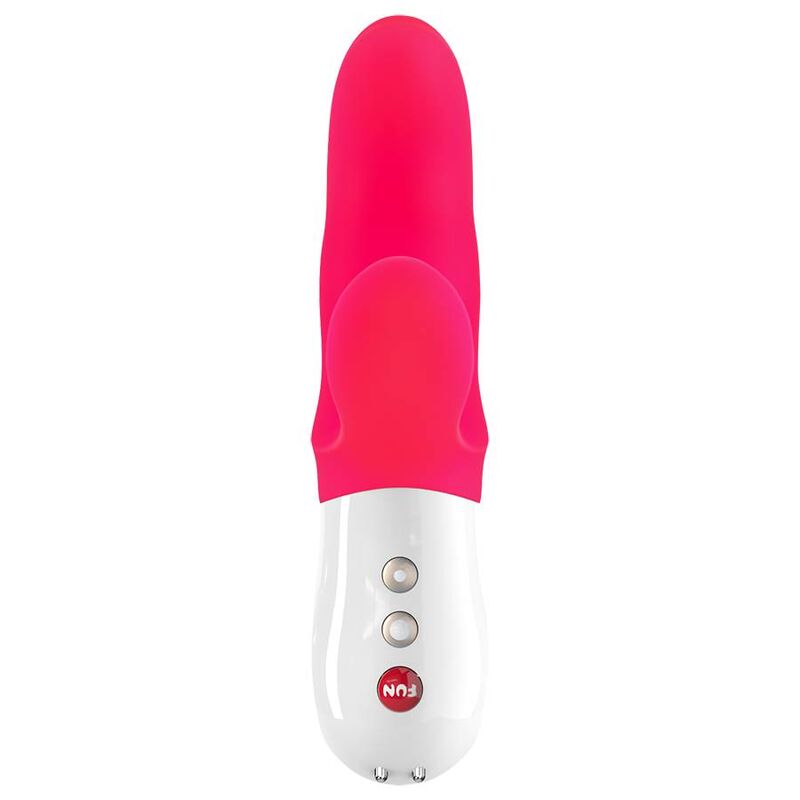 FUN FACTORY - VIBRADOR MISS BI DUAL ROSA / BRANCO