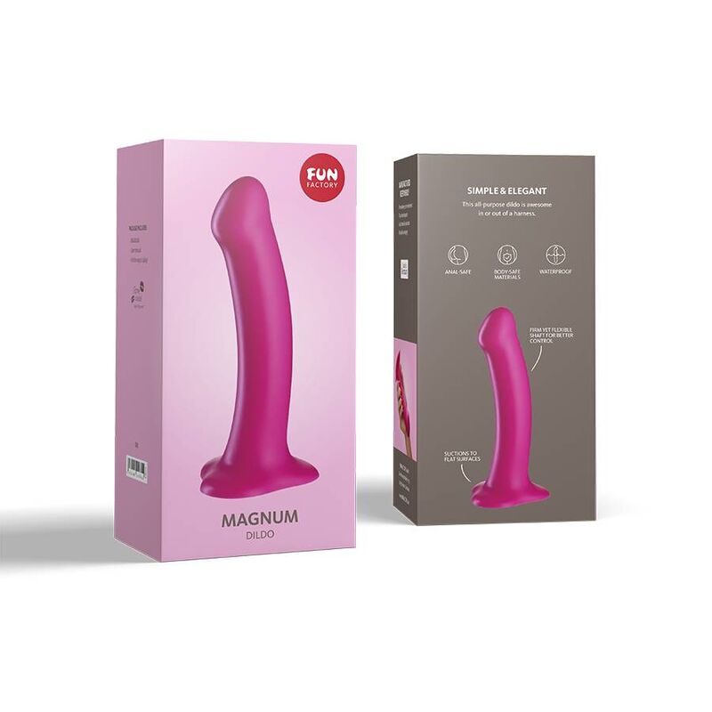 FÁBRICA DE DIVERSÃO - MAGNUM DILDO NEGROBERRY