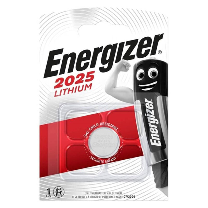 ENERGIZADOR - BATERIA DE BOTÃO DE LÍTIO CR2025 3V BLISTER*1