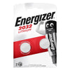 ENERGIZER - LITHIUM BUTTON BATTERY CR2032 3V BLISTER*2