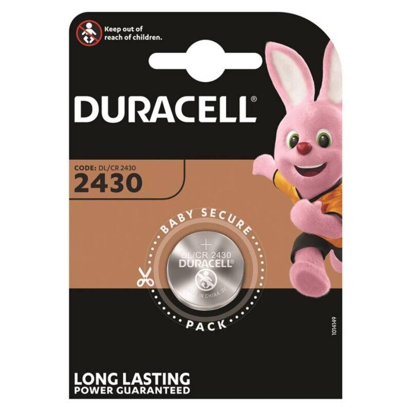 DURACELL - PILA BOTON LITIO CR2430 3V BLISTER*1 - Sensuana.es