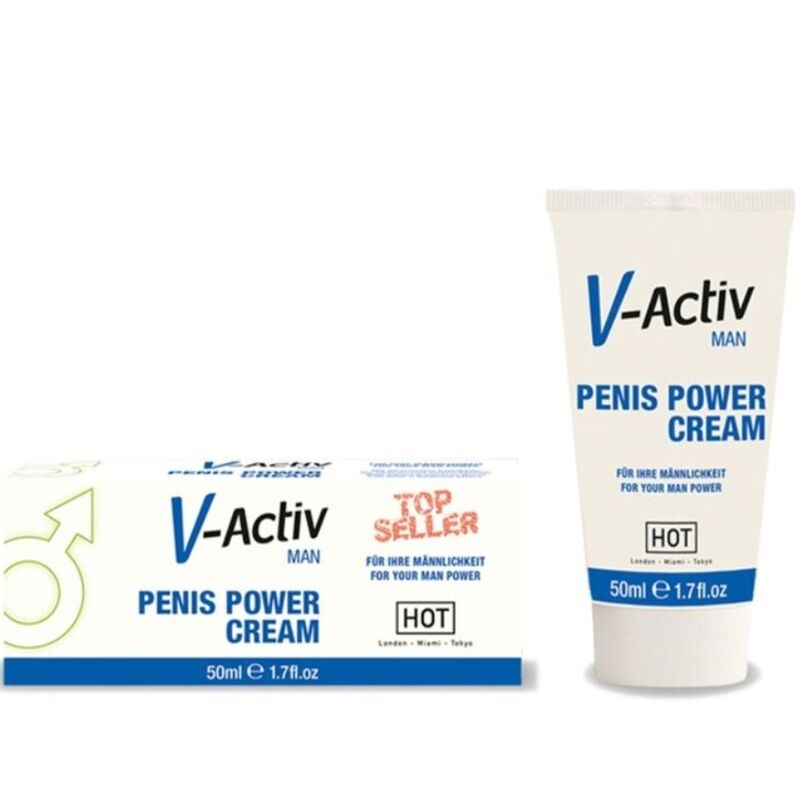 HOT - V-ACTIV ENHANCEMENT CREAM FOR MEN 50ML