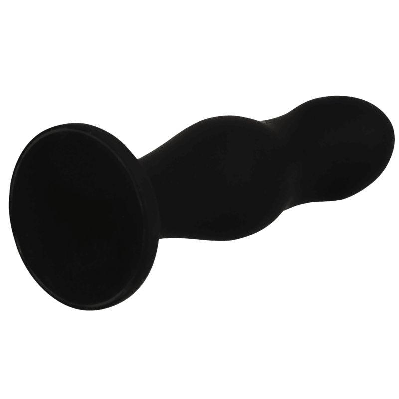 BLACK&SILVER - SEAN PLUG ANAL SILICONA PREMIUM NEGRO - Sensuana.es