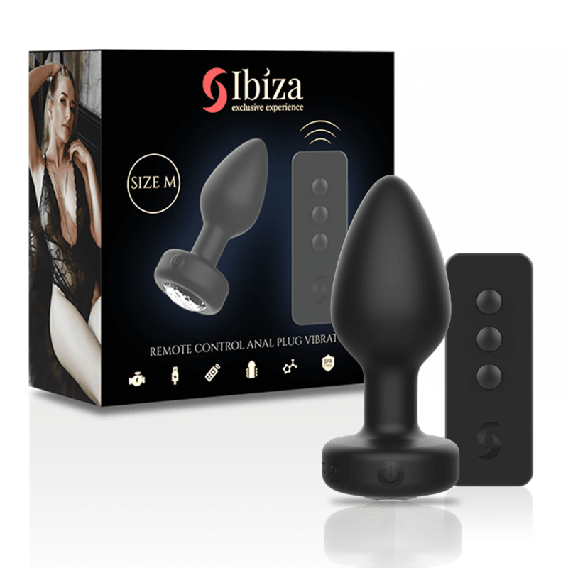 IBIZA - PLUG ANAL CONTROL REMOTO TALLA M - Sensuana.es