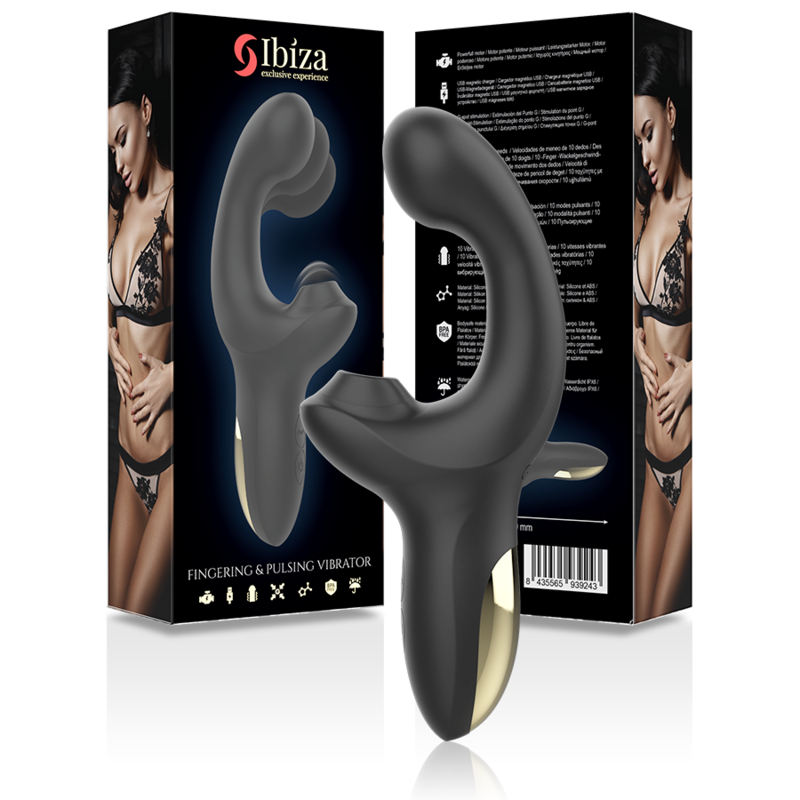 IBIZA - VIBRADOR SUCCIONADOR WAVE - Sensuana.es