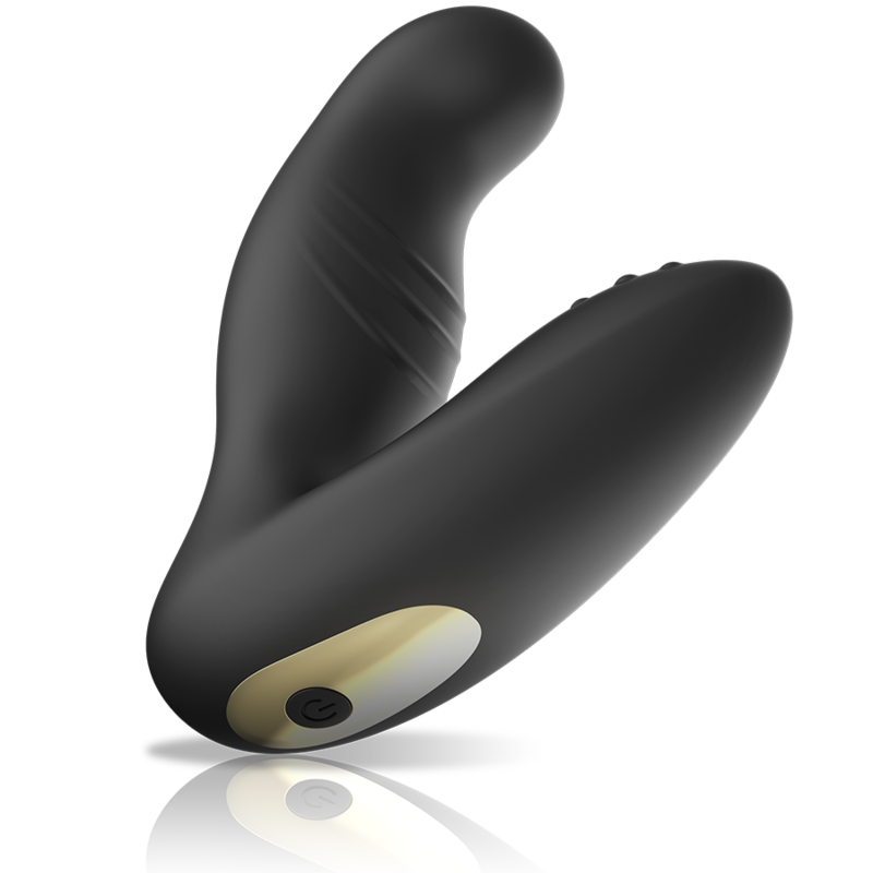 IBIZA - MASAJEADOR ANAL ROTACION Y VIBRACION CONTROL REMOTO 10 x 3.5 CM - Sensuana.es