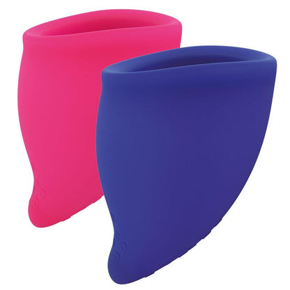 FUN FACTORY - FUN CUP EXPLORE KIT COPA MENSTRUAL ROSA & ULTRAMARINE - Sensuana.es