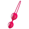 FUN FACTORY - SMARTBALLS PELVIC BALLS DUO WHITE/RED