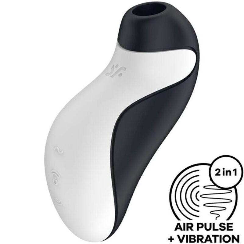 SATISFYER - ORCA AIR PULSE STIMULATOR + VIBRATION - Sensuana.es