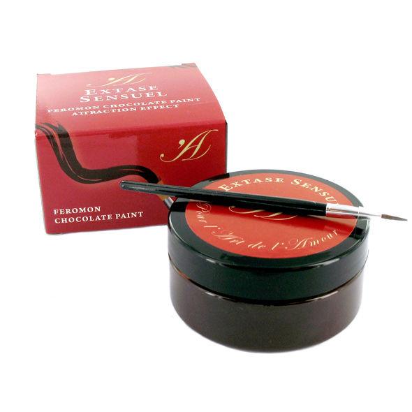 EXTASE SENSUAL - PINTURA CORPORAL DE CHOCOLATE EFECTO ATRACCION 50 ML - Sensuana.es