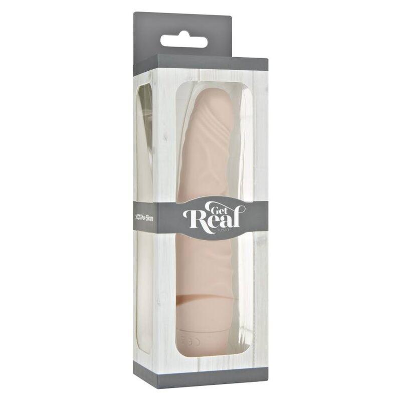 GET REAL - MINI CLASSIC SLIM VIBRADOR NATURAL - Sensuana.es