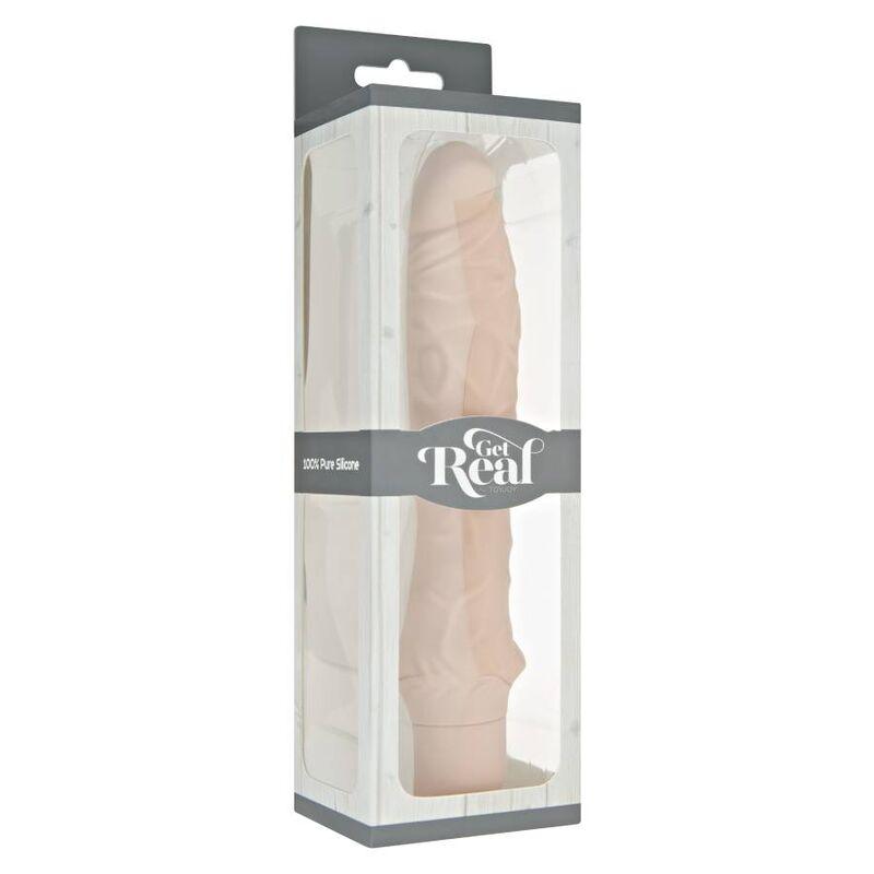 GET REAL - CLASSIC LARGE VIBRADOR NATURAL - Sensuana.es