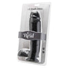 GET REAL - DILDO 25,5 CM CON TESTICULOS NEGRO - Sensuana.es