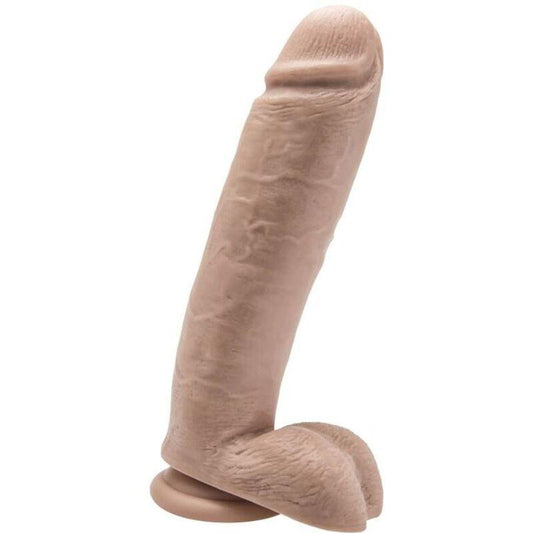 GET REAL - DILDO 25,5 CM CON TESTICULOS NATURAL - Sensuana.es