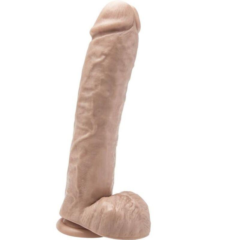 GET REAL - DILDO 28 CM CON TESTICULOS NATURAL - Sensuana.es